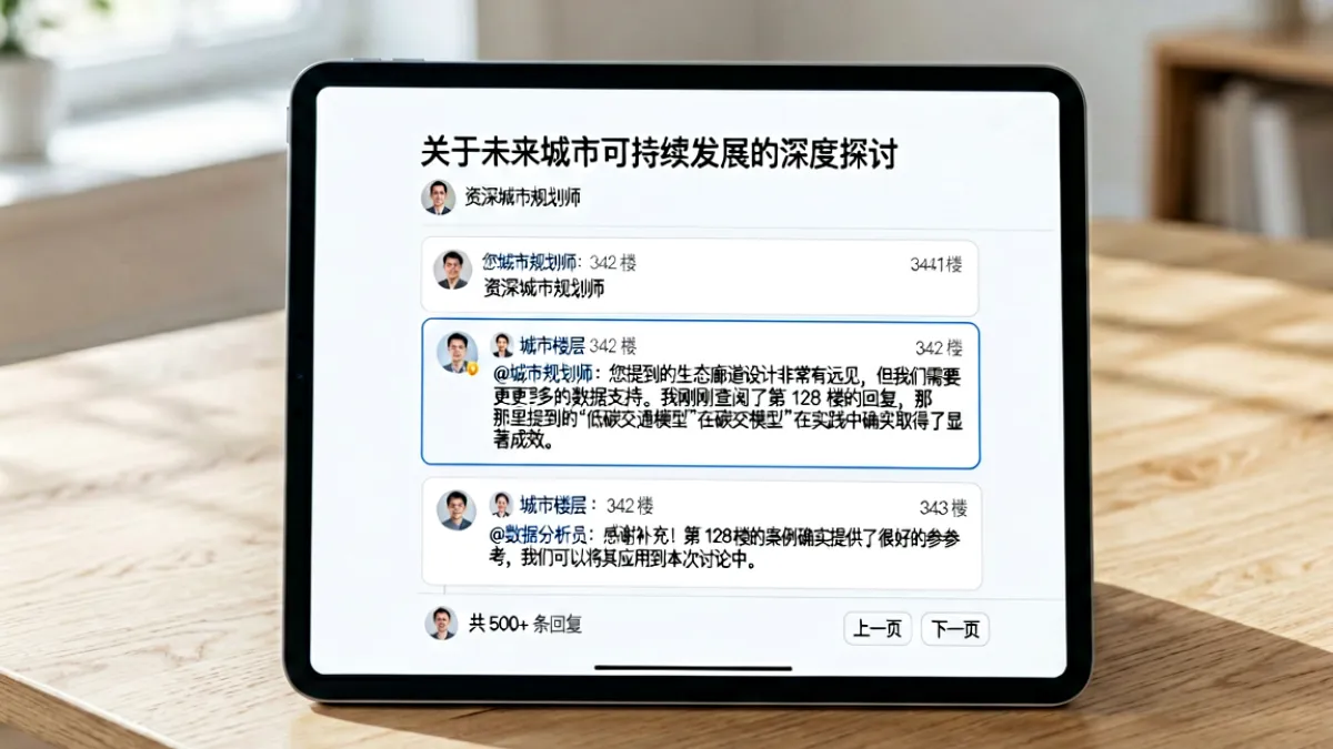 cl社区某热门帖子的楼层回复界面，用户正在讨论并引用历史楼层内容